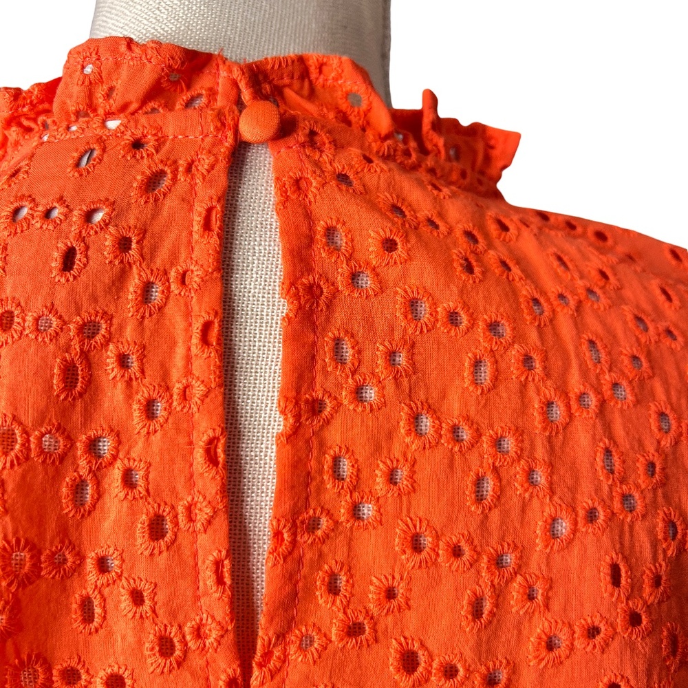 #A033 A New Day Orange Blouse - Size XXL - Picture 7 of 12